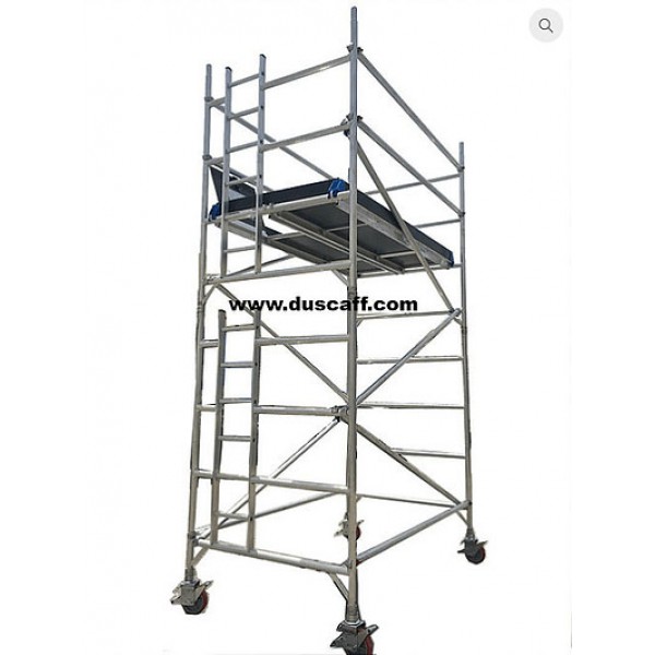 Aluminium Double Width Mobile Tower | 4.3 meters Height